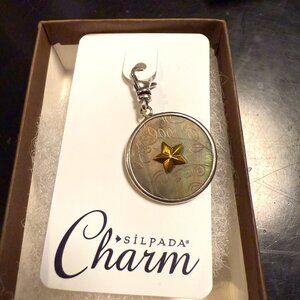 NWT Silpada Sterling Star of the Show Charm with box